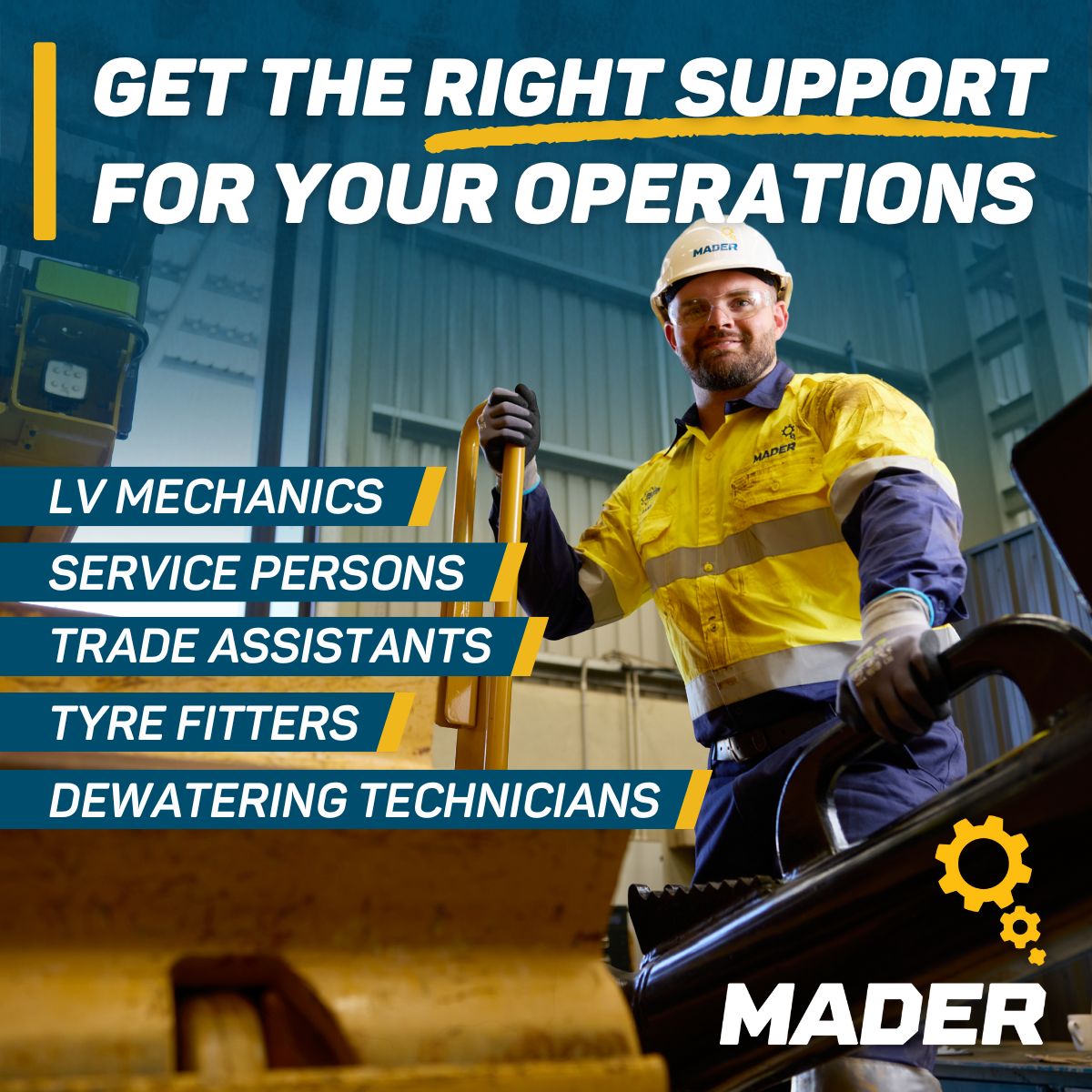 Mader Group ad