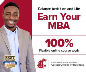 Washington State University Online MBA ad