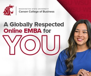 Washington State University Online MBA ad
