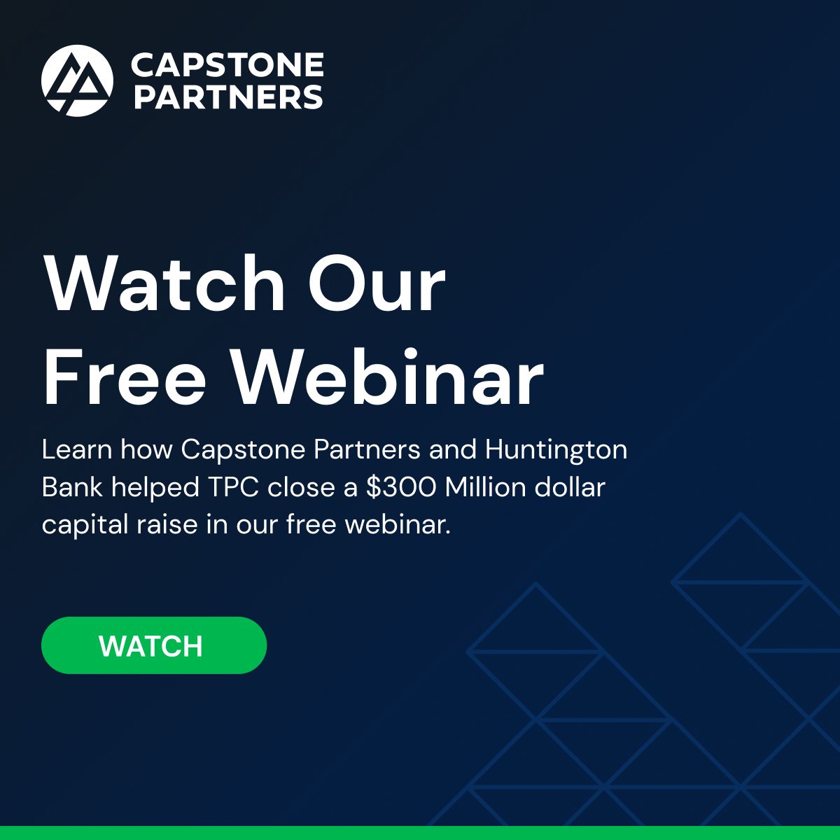 Capstone Partners ad