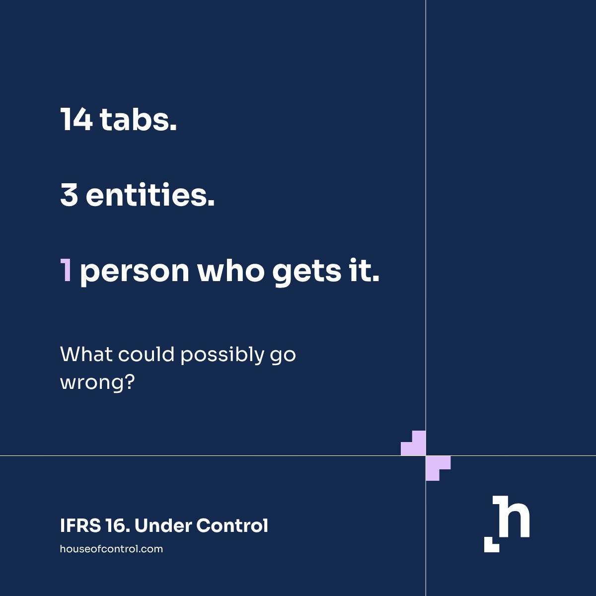 House of Control ad