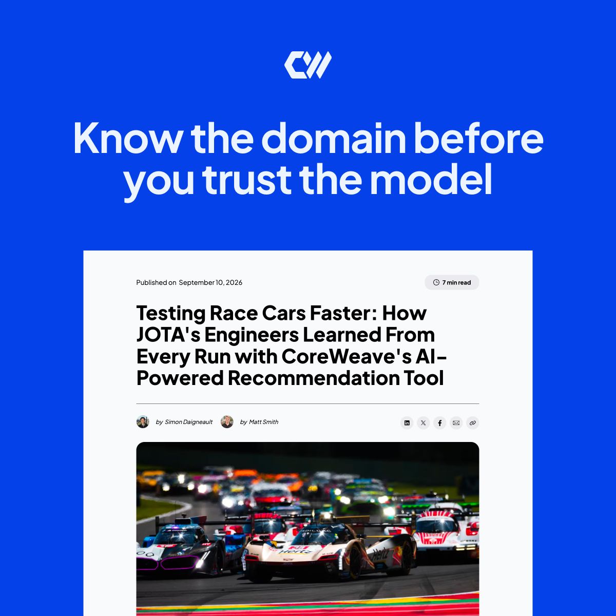 CoreWeave ad