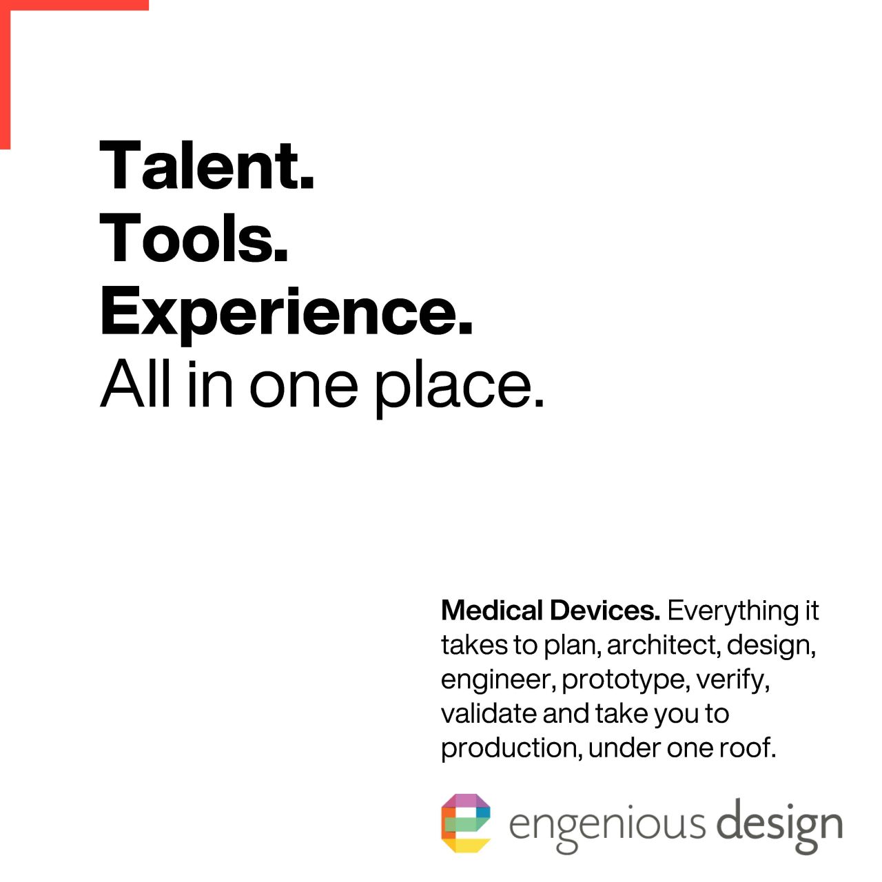 Engenious Design ad