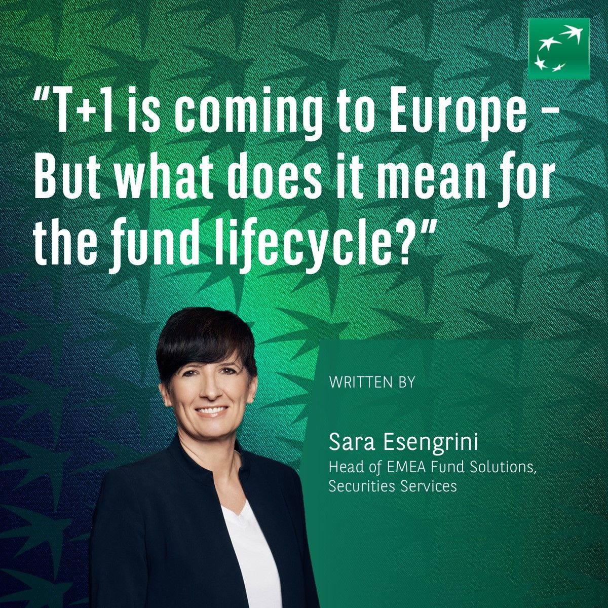 BNP Paribas - Securities Services ad