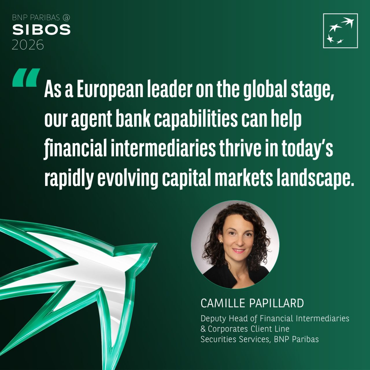 BNP Paribas - Securities Services ad