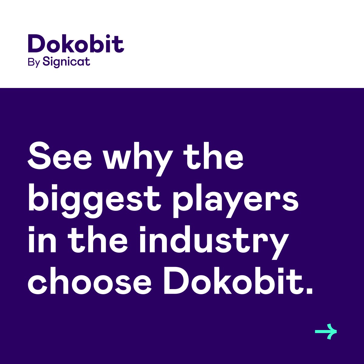 Dokobit by Signicat ad