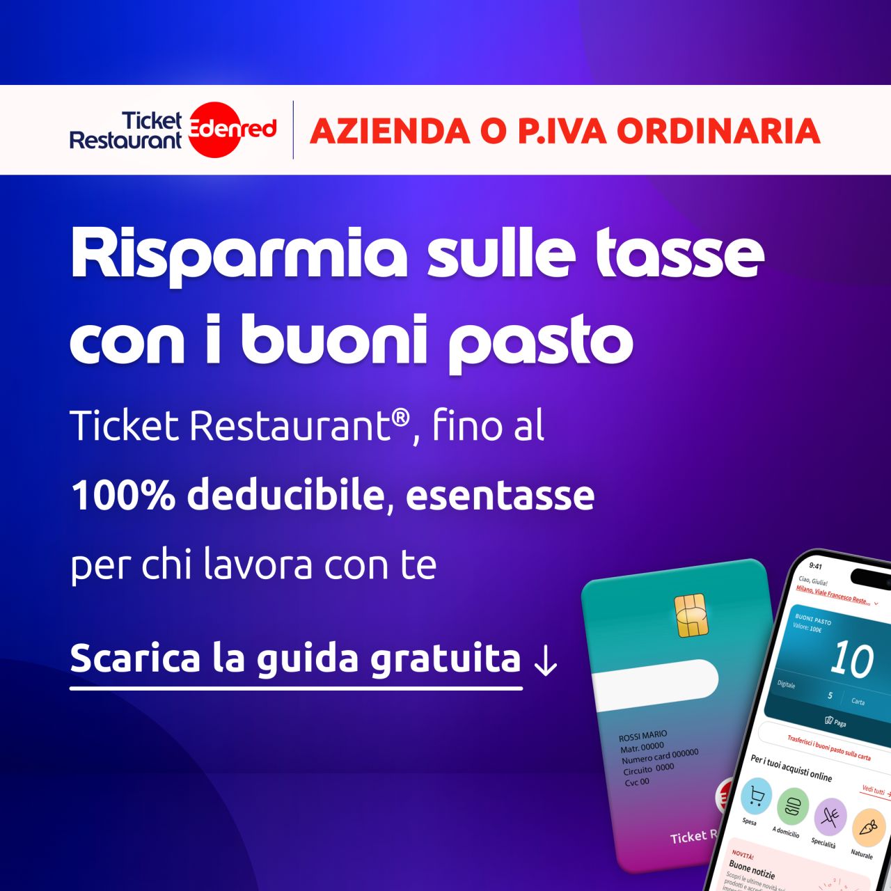 Edenred Italy ad