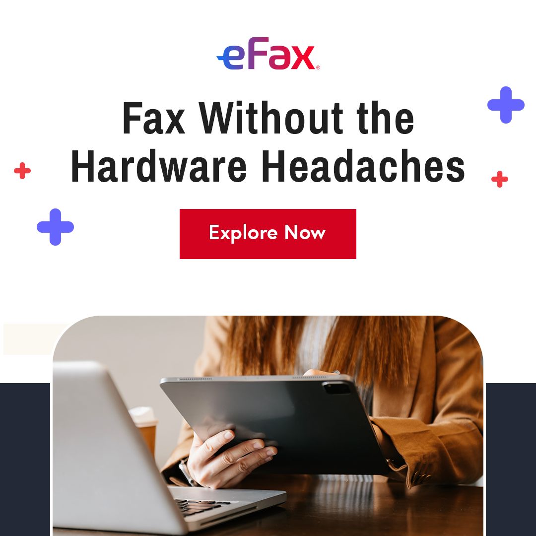 eFax® ad