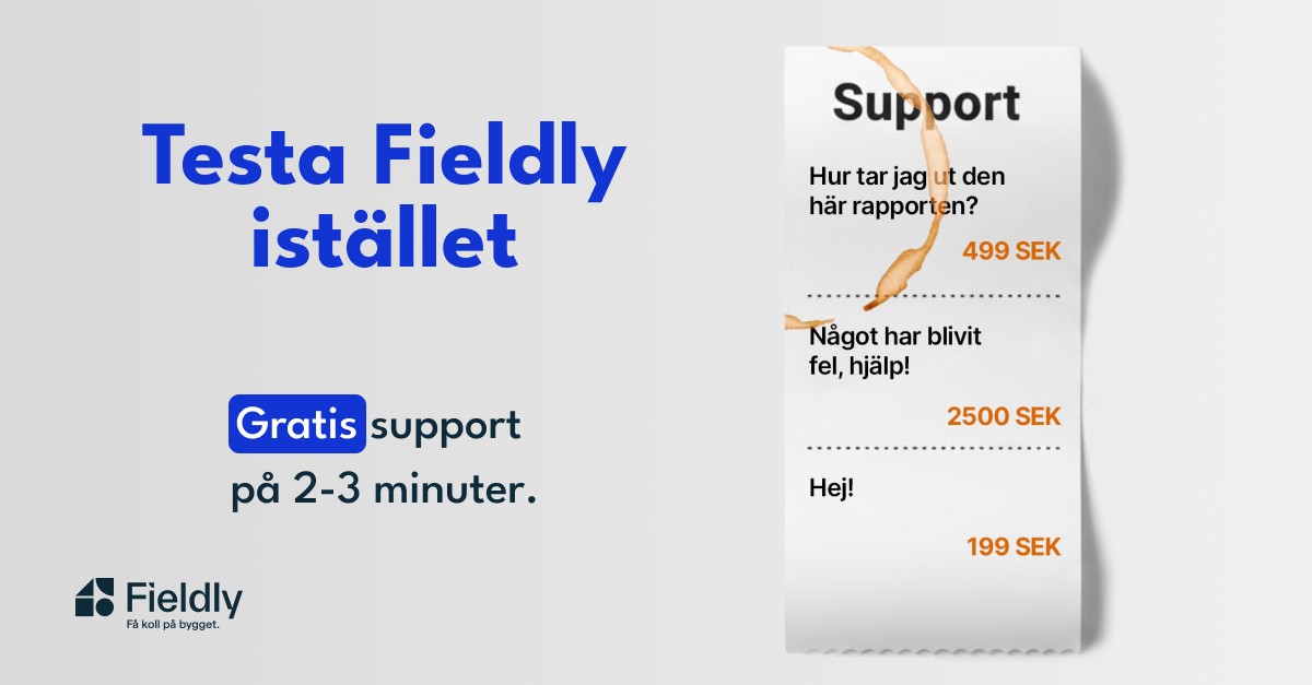 Fieldly ad