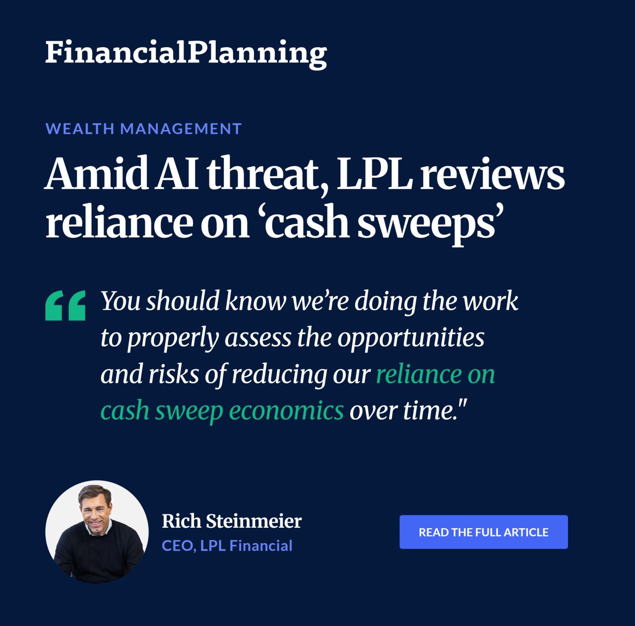 Financial Planning ad