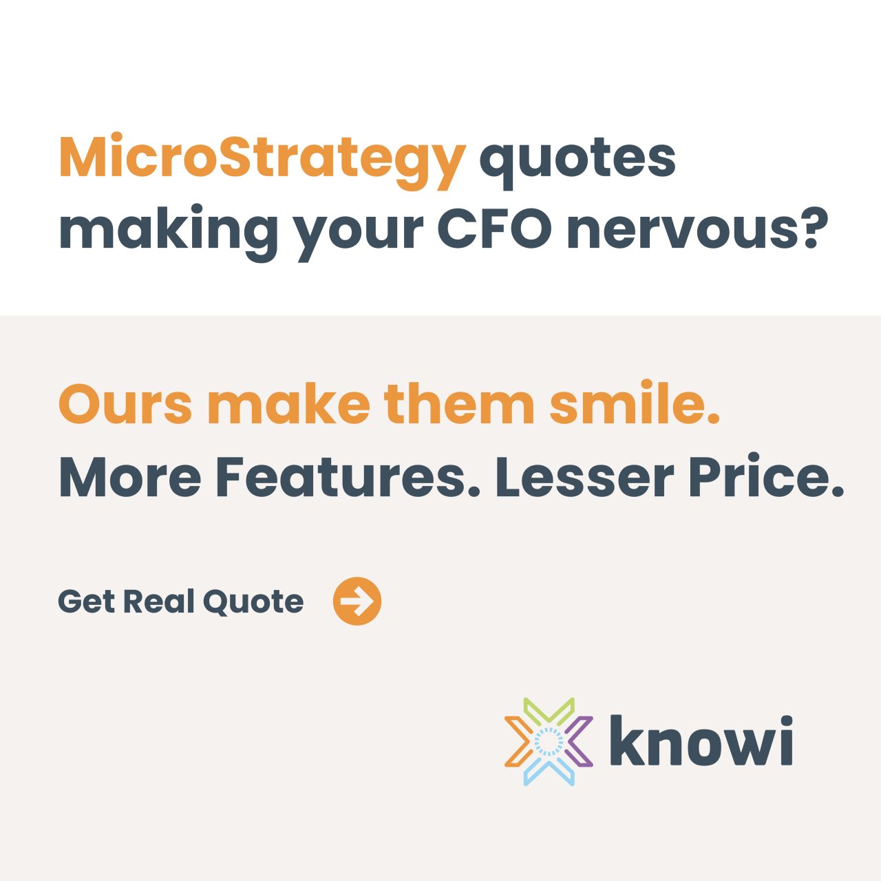 Knowi ad