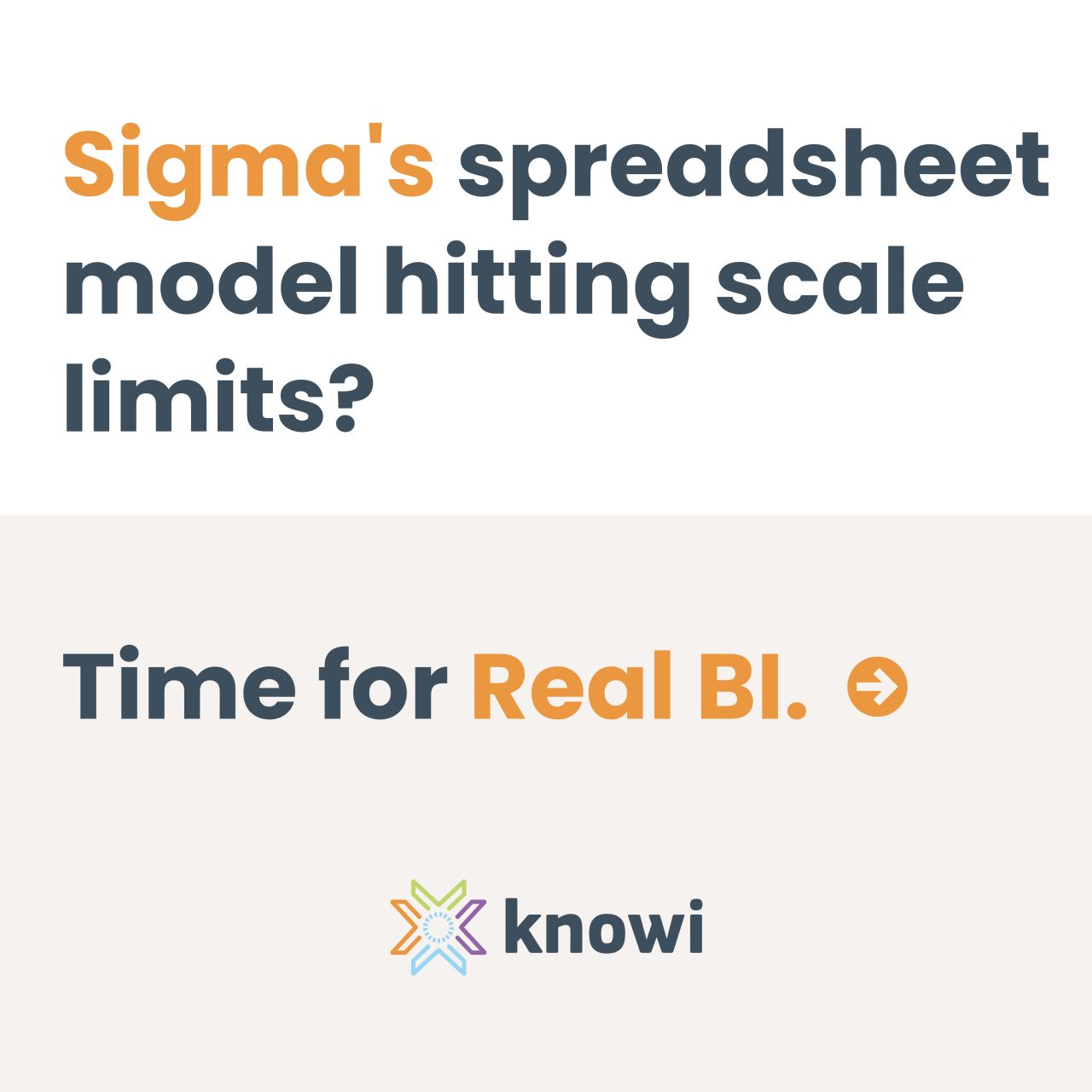 Knowi ad