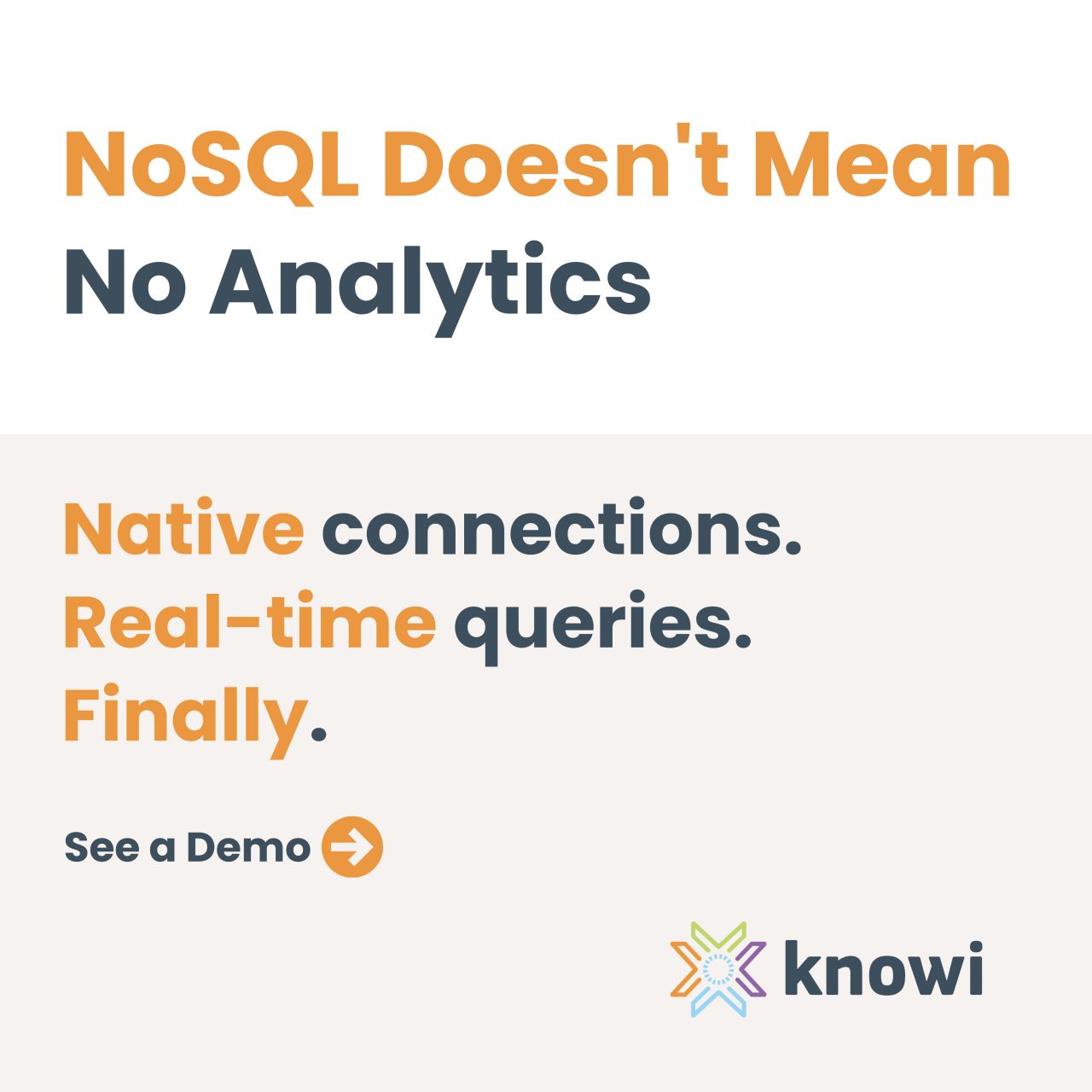 Knowi ad
