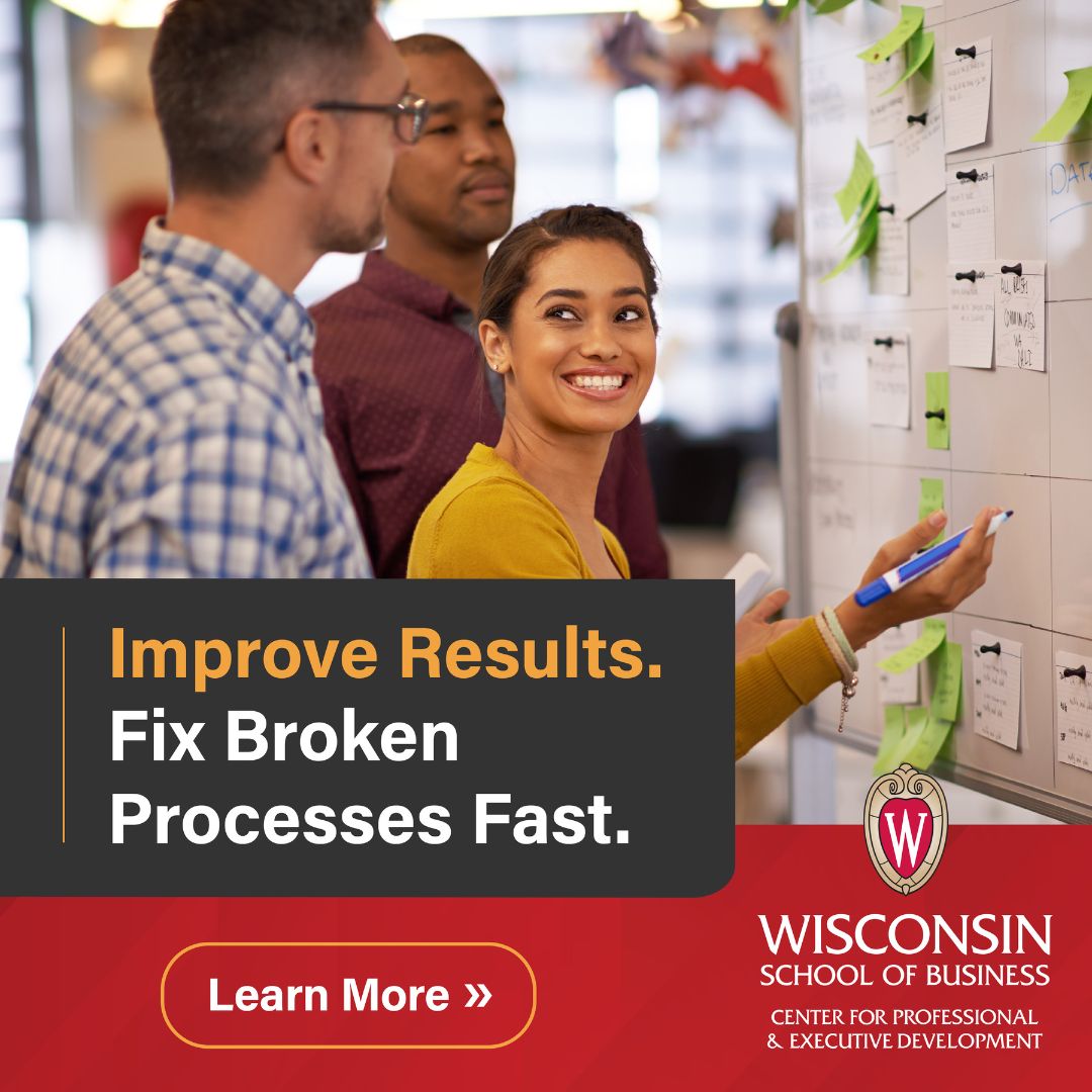 Wisconsin School of Business Center for Professional & Executive Development ad