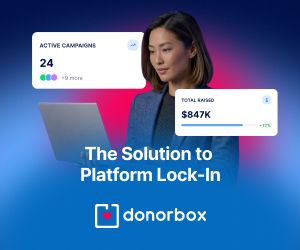 Donorbox ad
