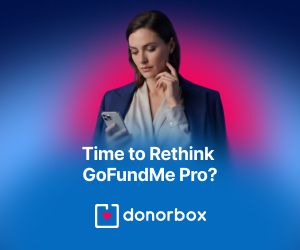 Donorbox ad