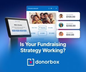 Donorbox ad