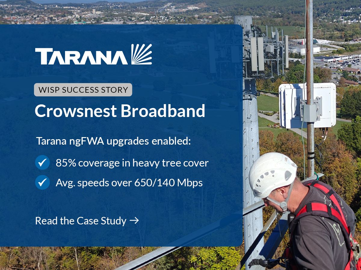 Tarana Wireless ad