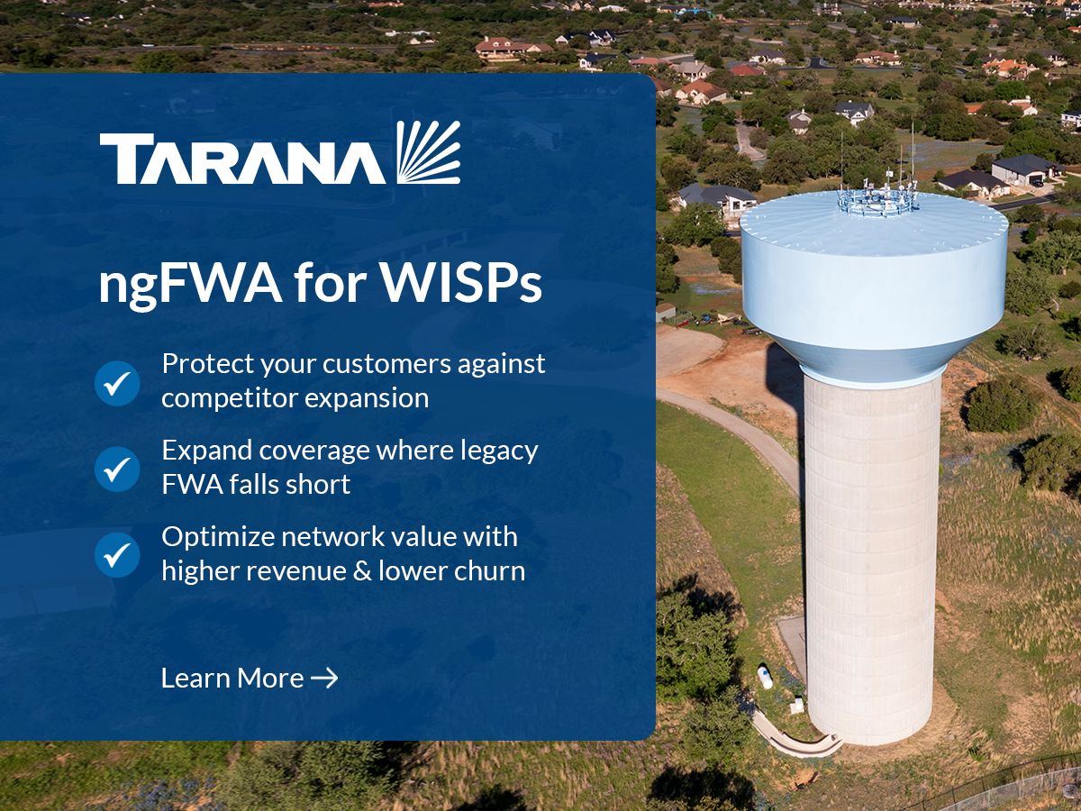 Tarana Wireless ad