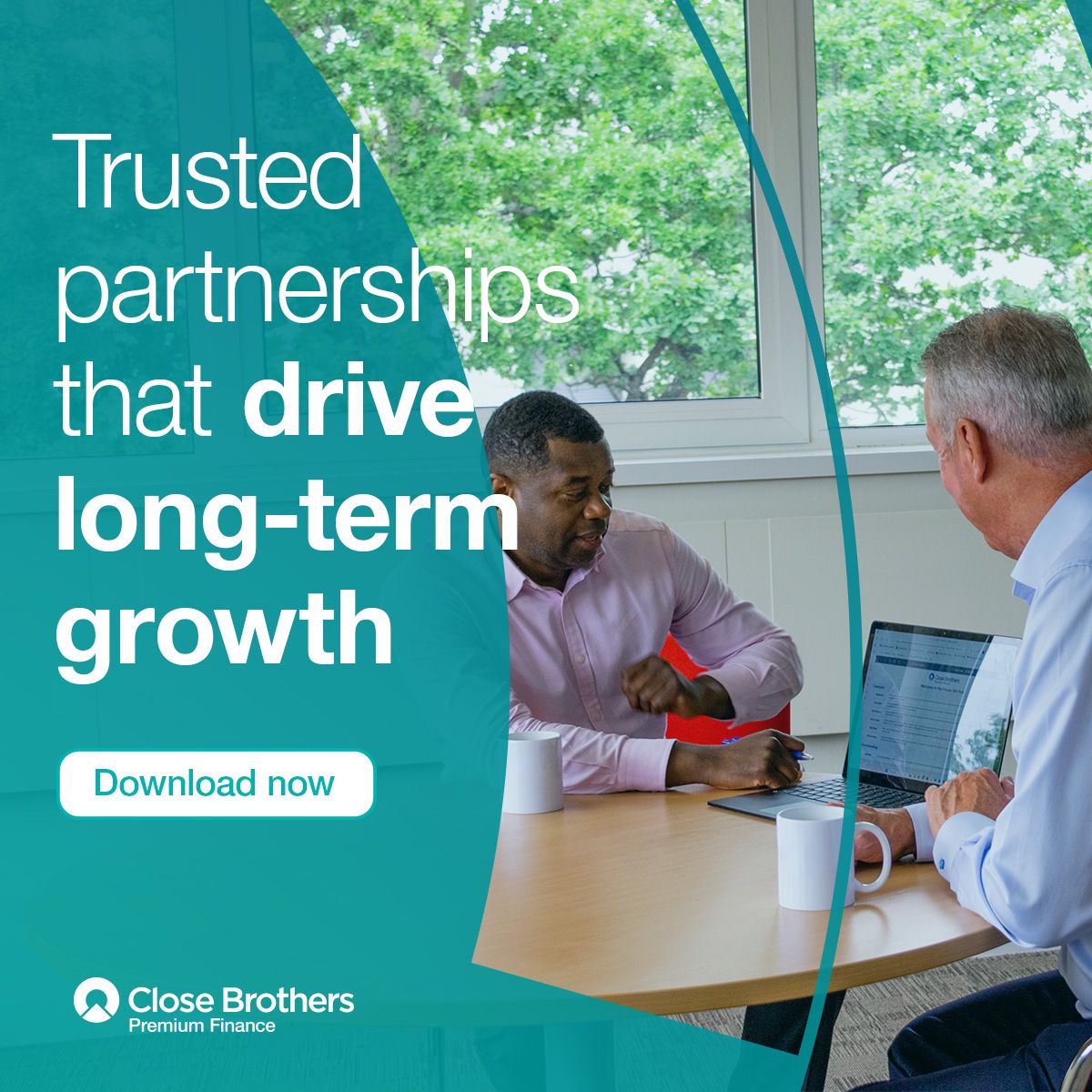 Close Brothers Premium Finance ad