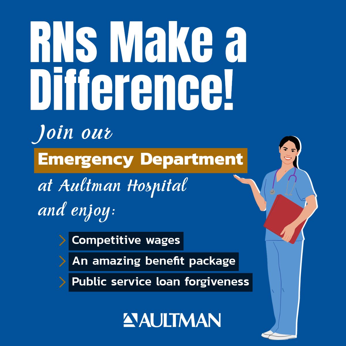Aultman Health Foundation ad