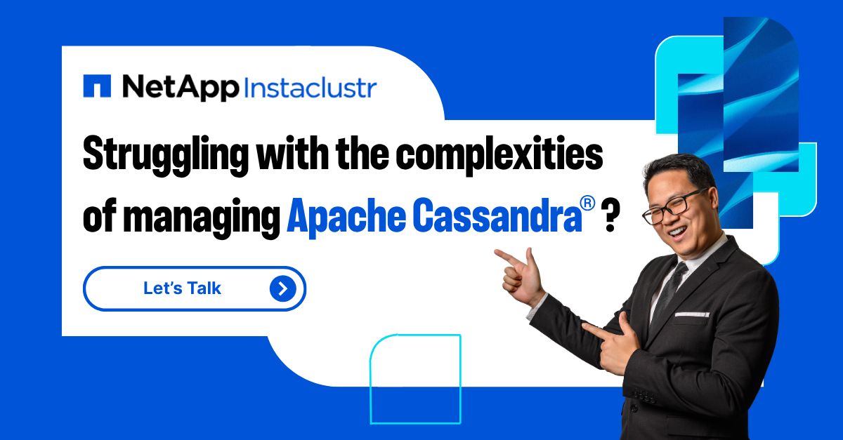 NetApp Instaclustr ad