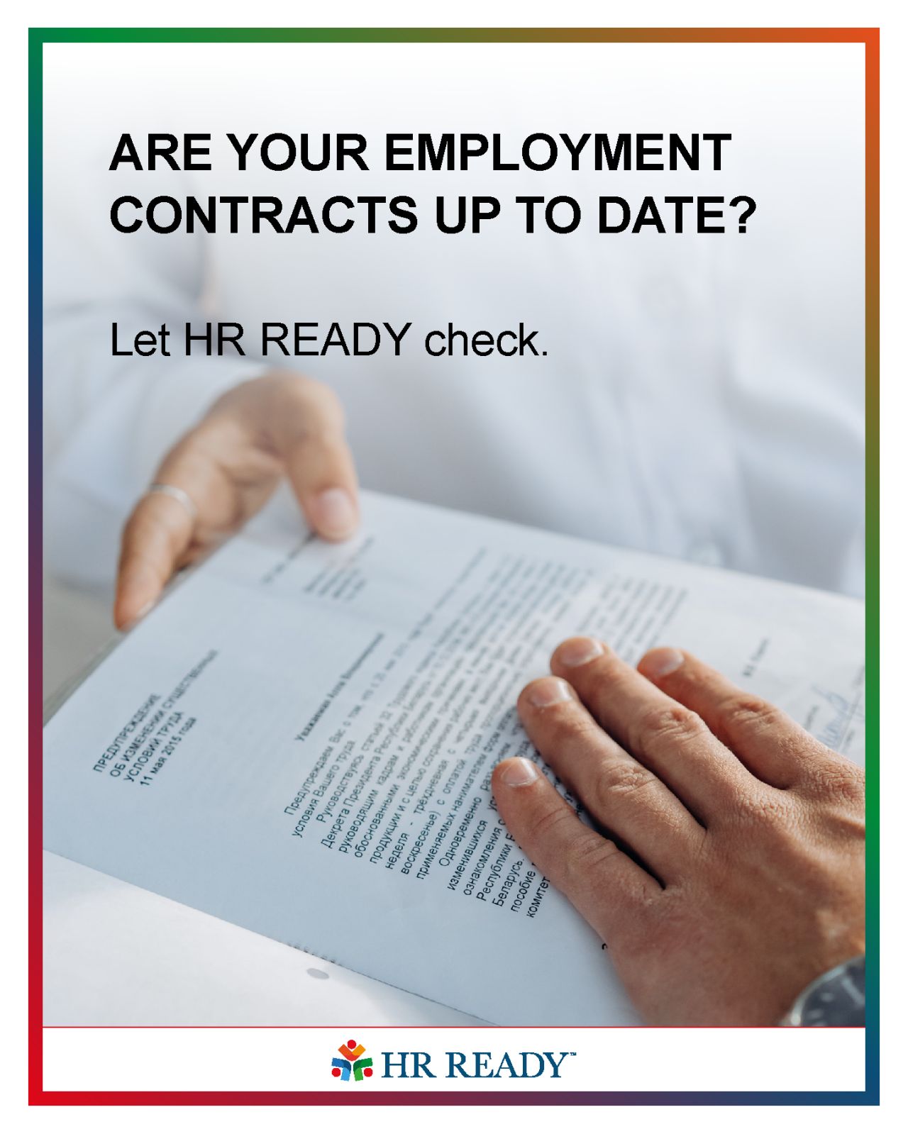 HR Ready Ltd ad