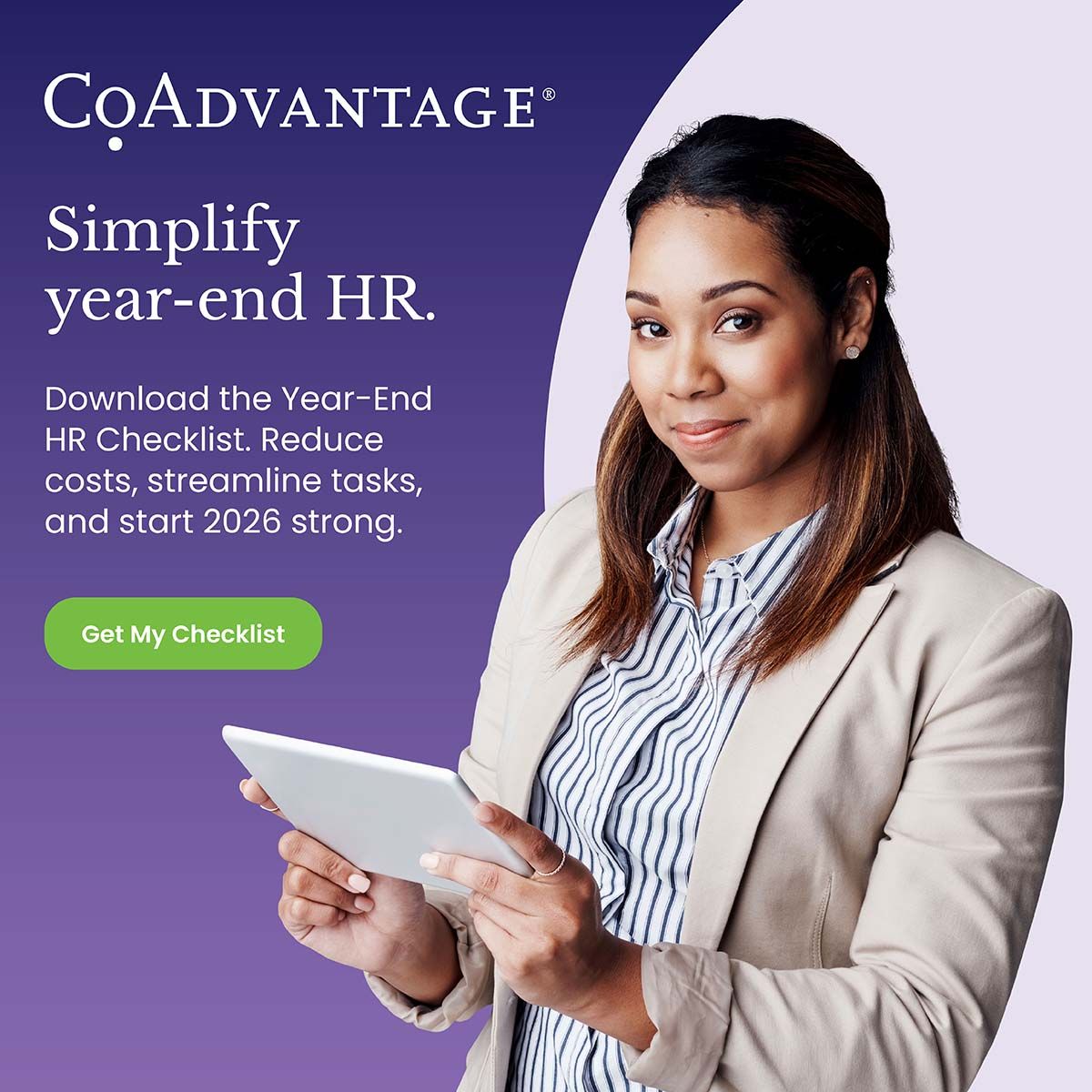 CoAdvantage ad