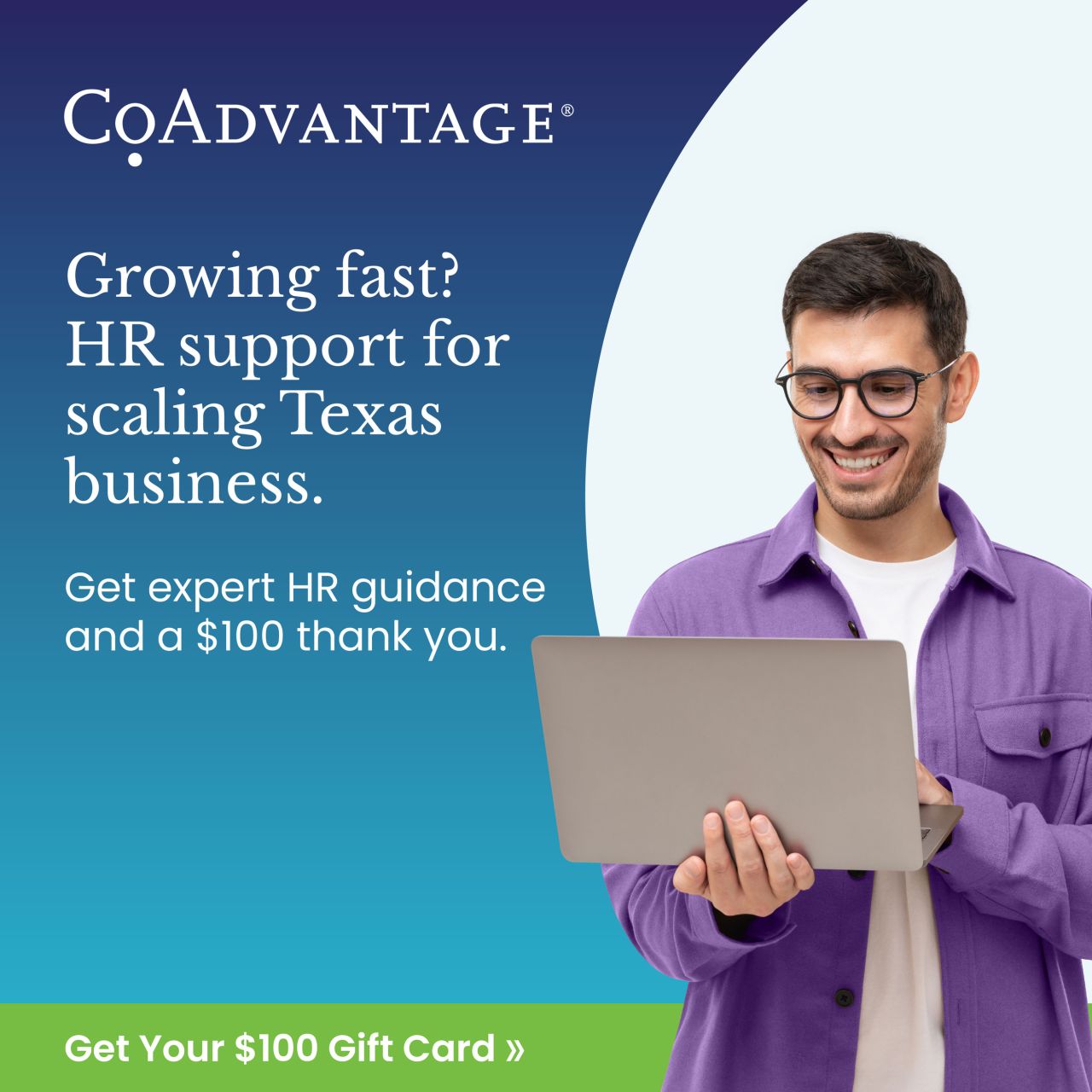 CoAdvantage ad