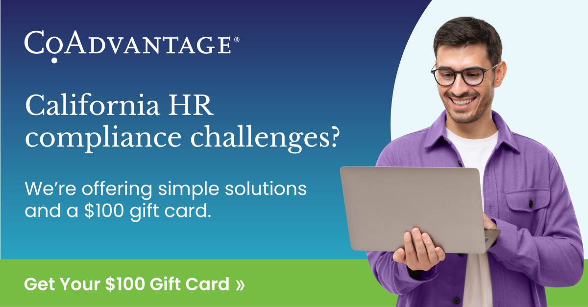 CoAdvantage ad