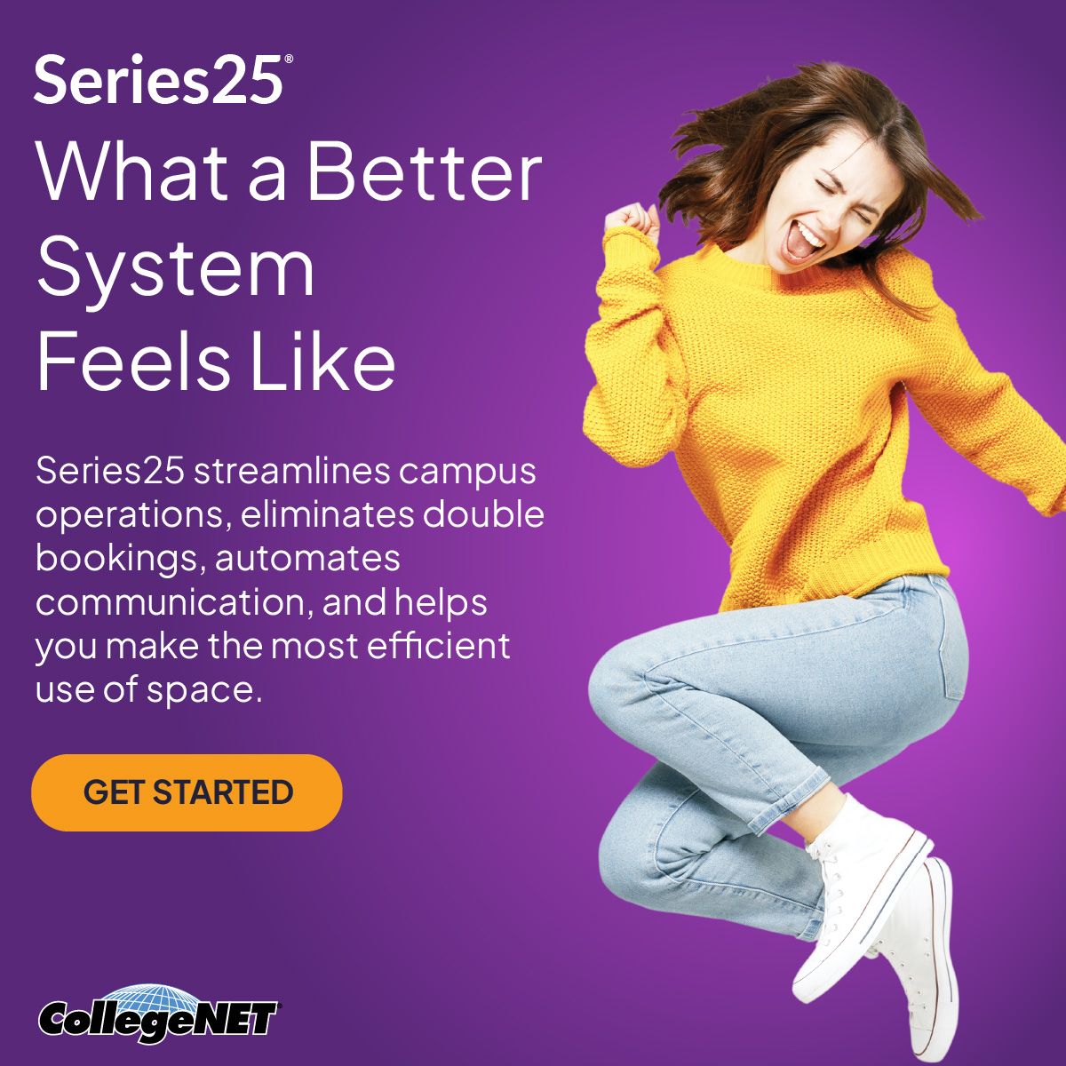 CollegeNET ad