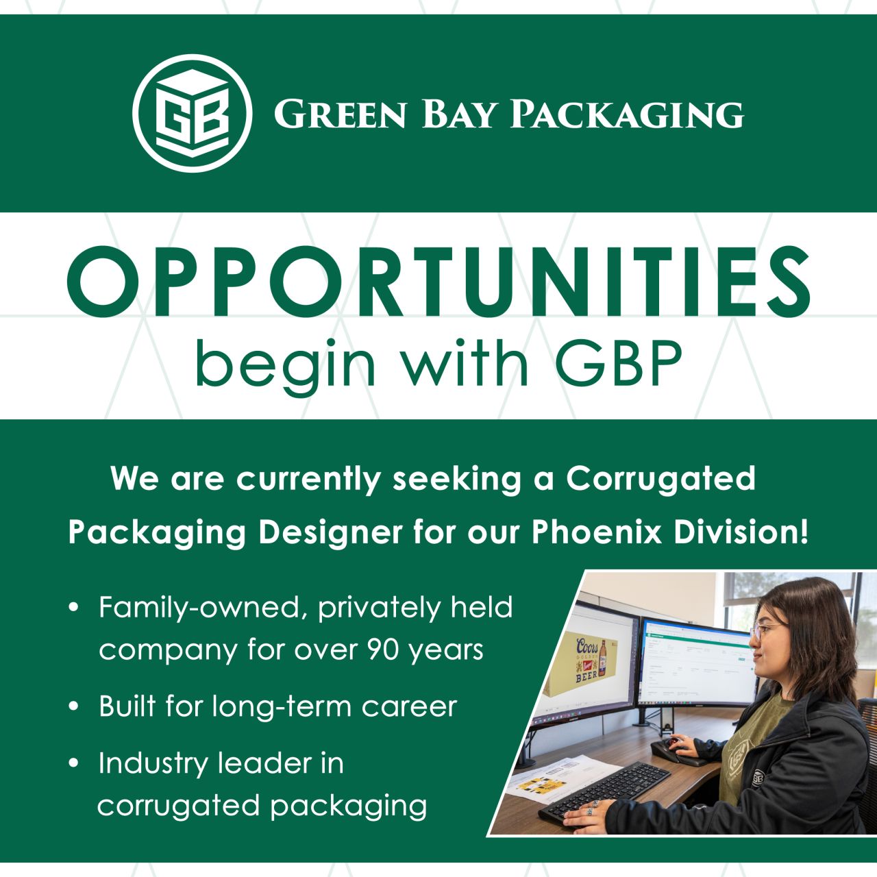 Green Bay Packaging ad