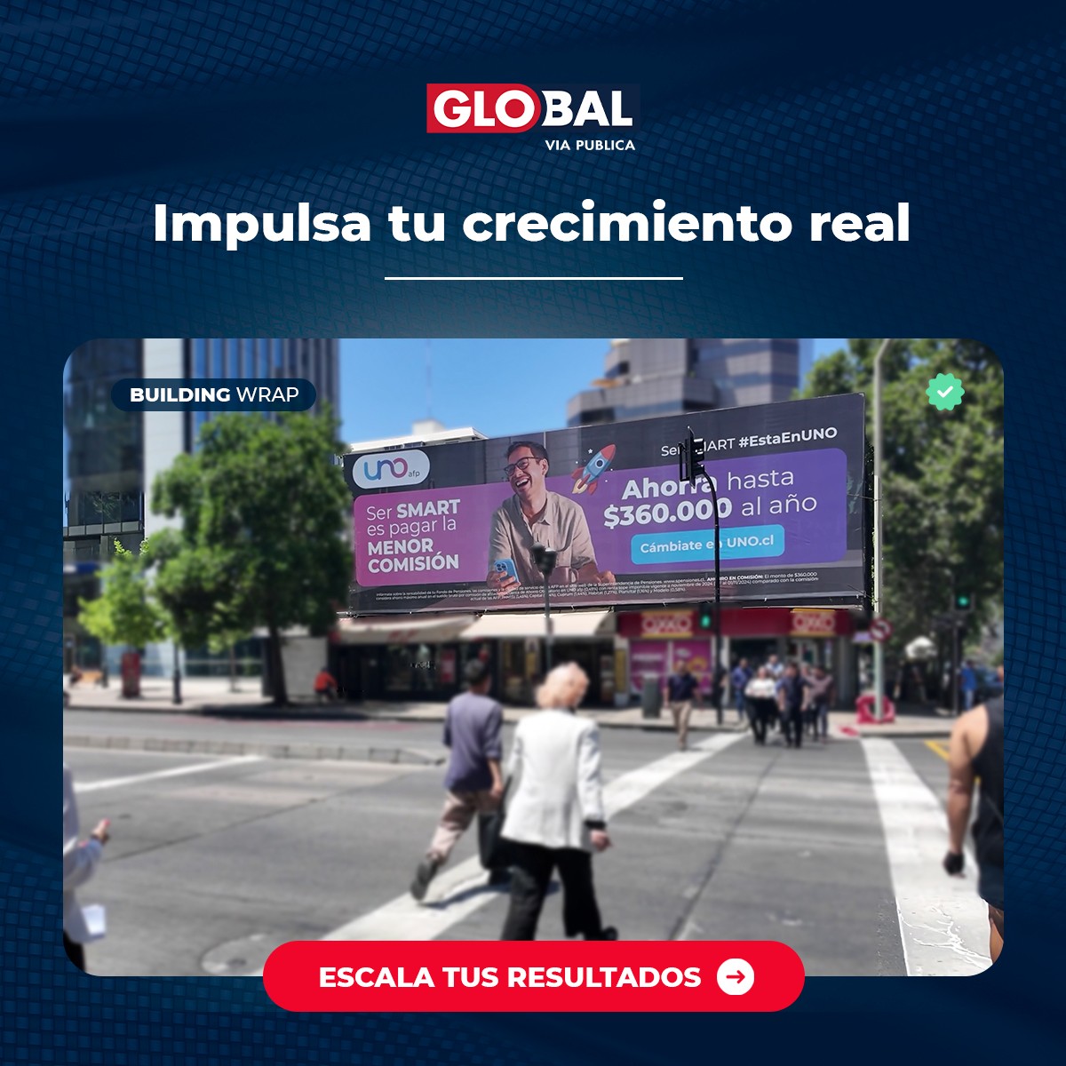 Global Vía Pública Chile ad
