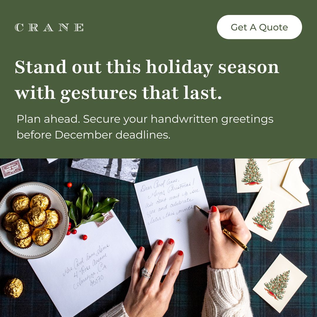 Crane Stationery ad