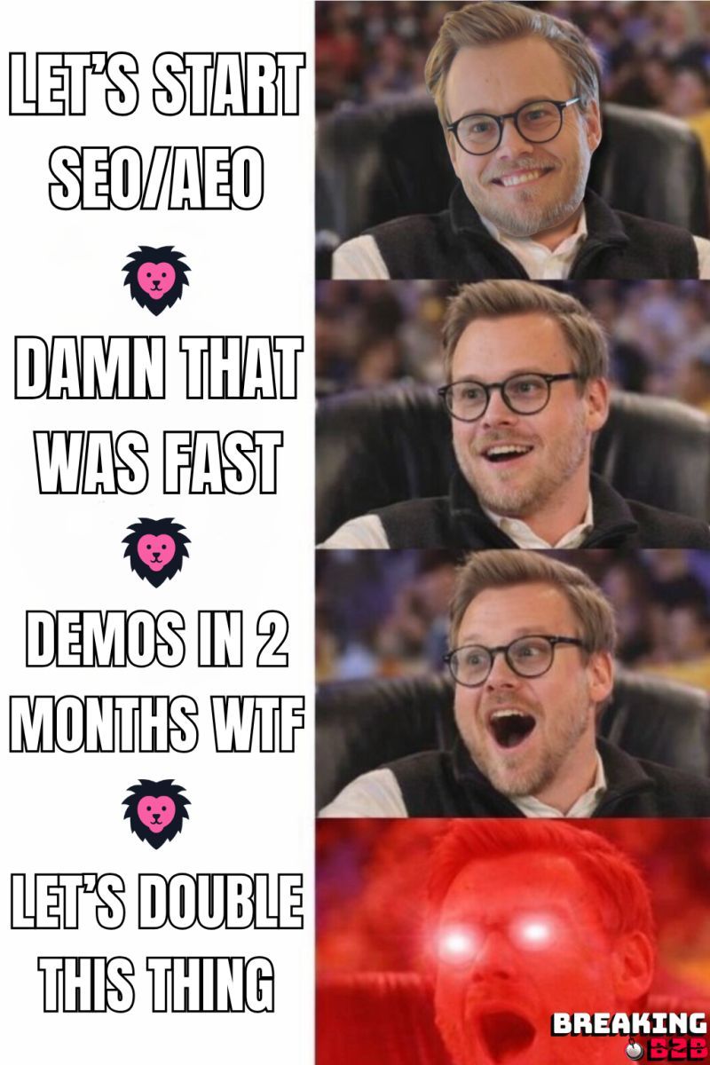 Breaking B2B ad