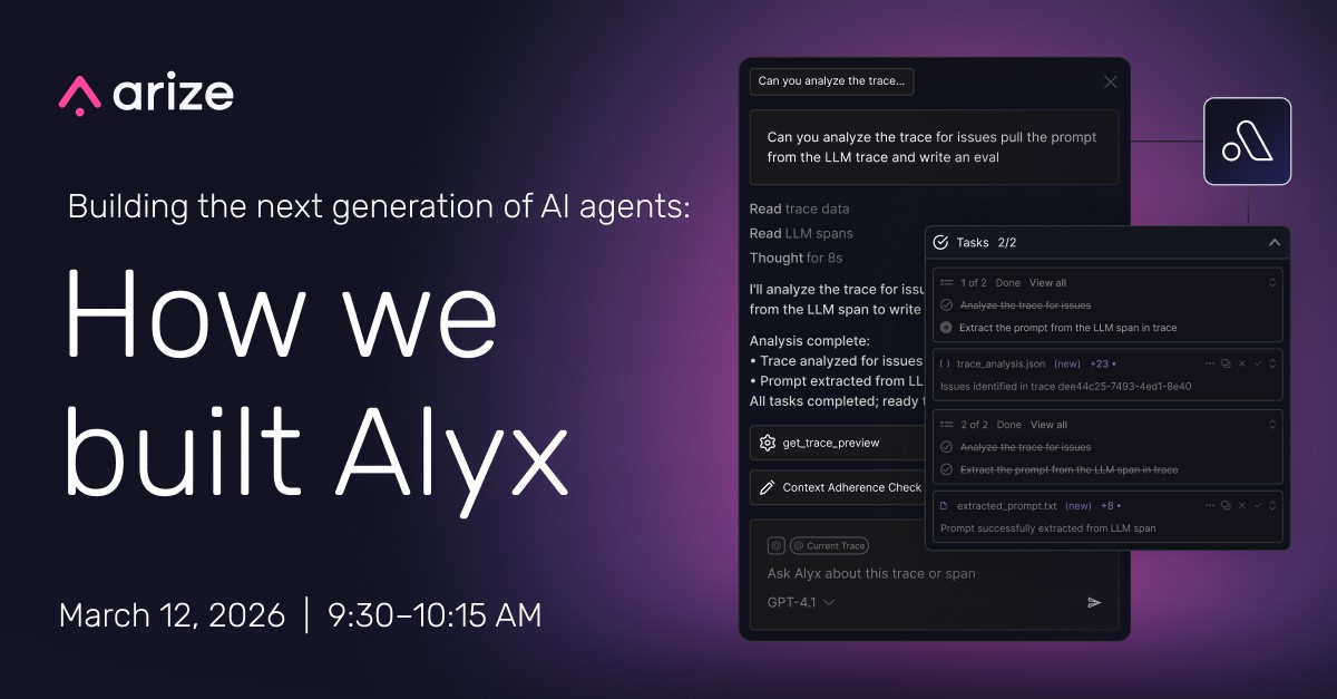 Arize AI ad