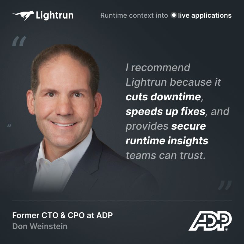 Lightrun ad