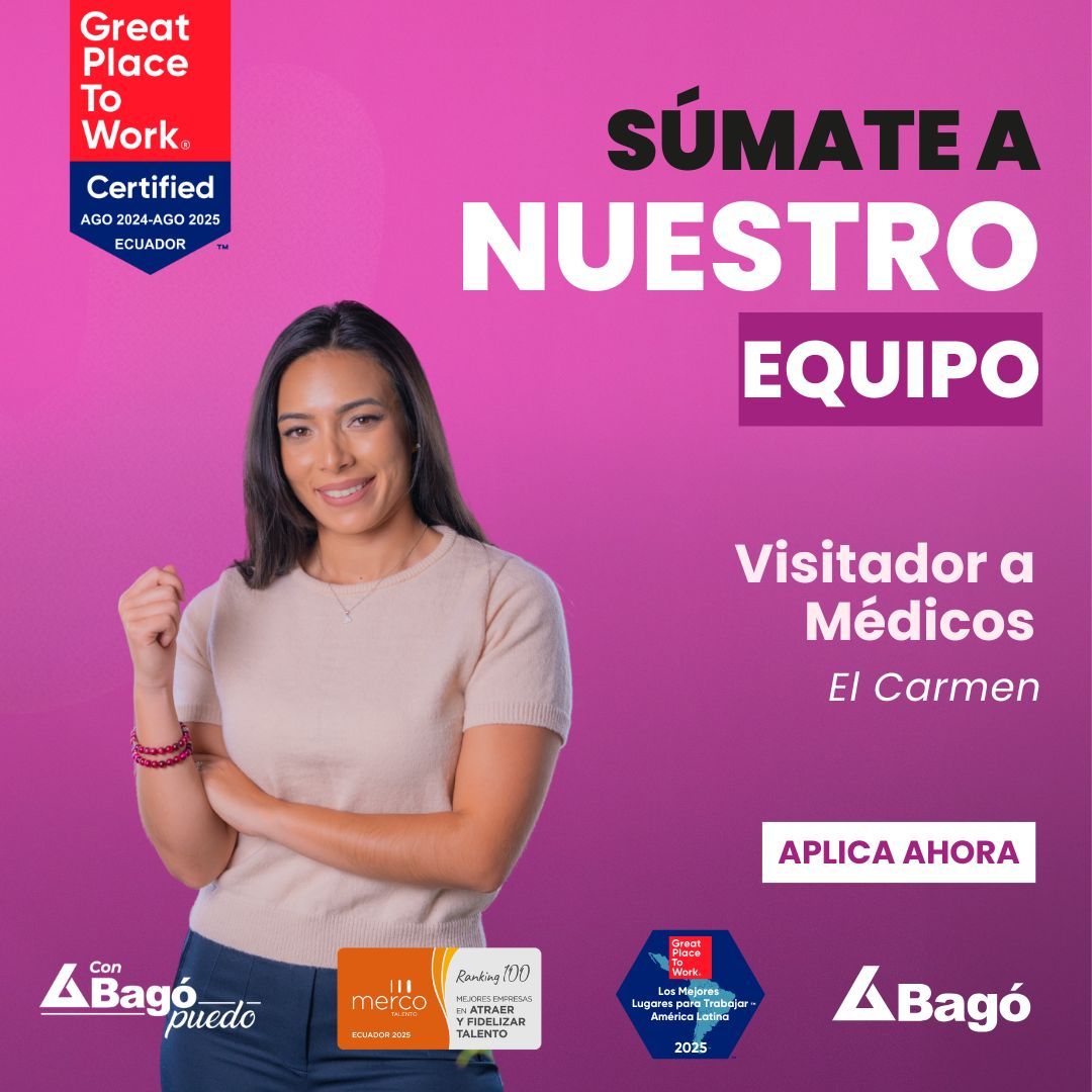 Laboratorios Bagó del Ecuador ad