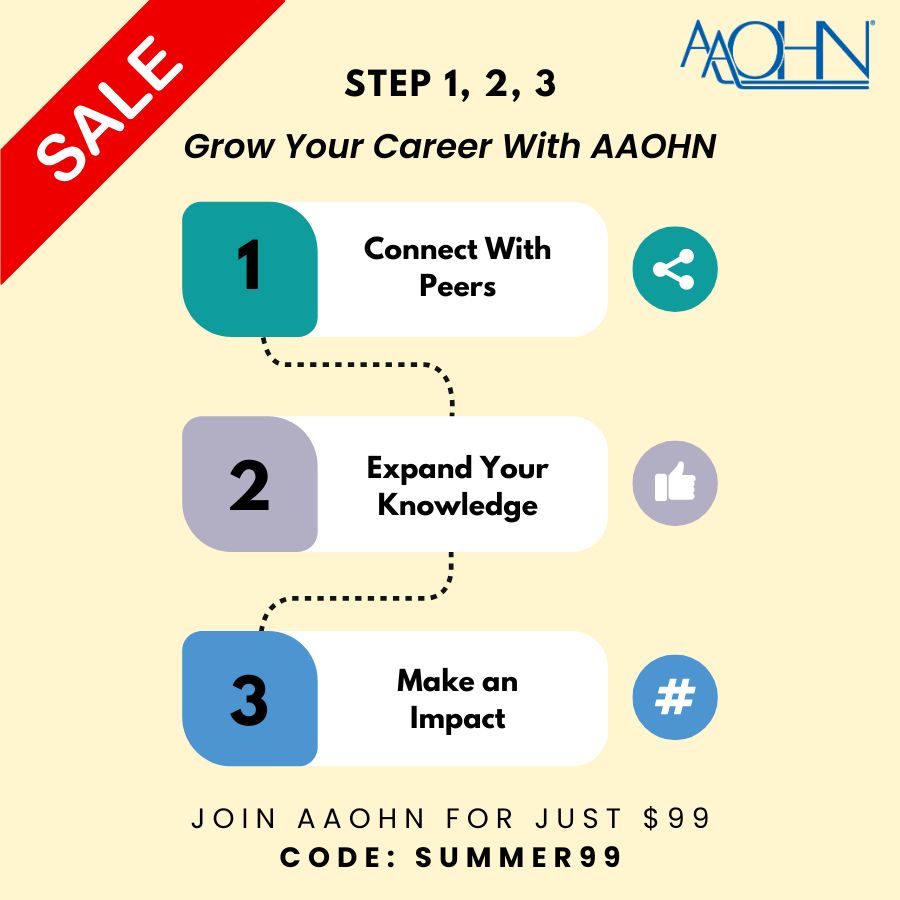 AAOHN - American Association of Occupational Health Nurses ad