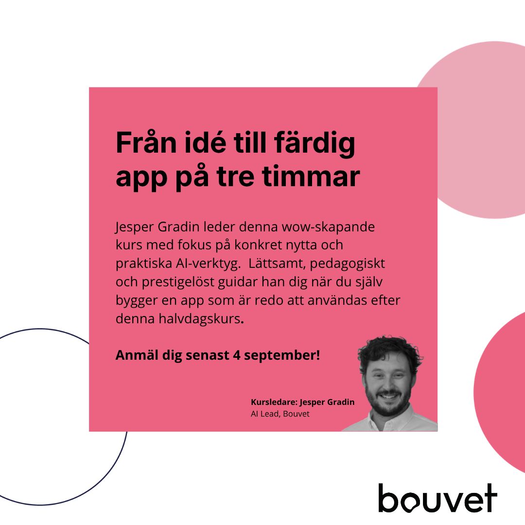Bouvet AB ad