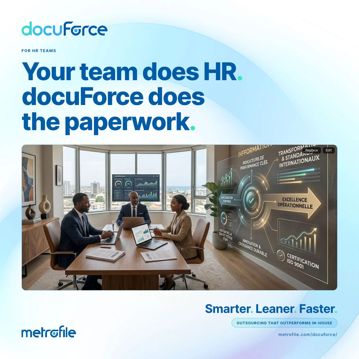 Metrofile ad