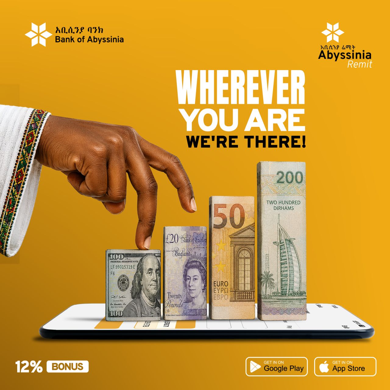 Bank of Abyssinia ad