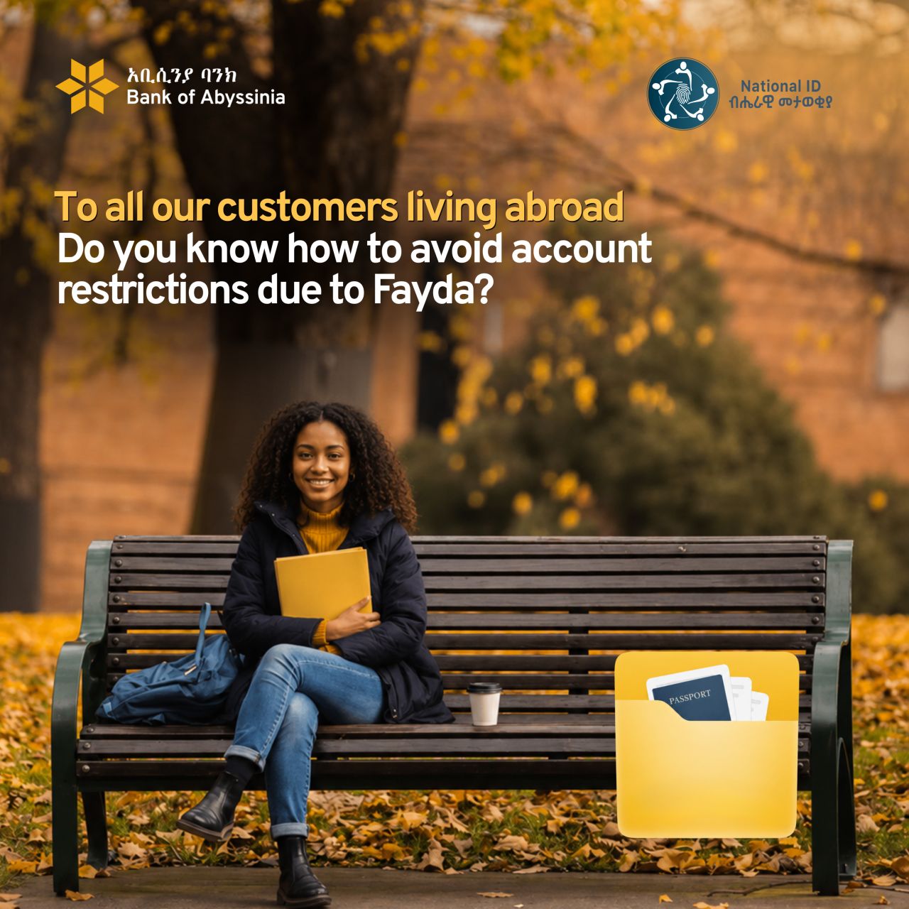 Bank of Abyssinia ad