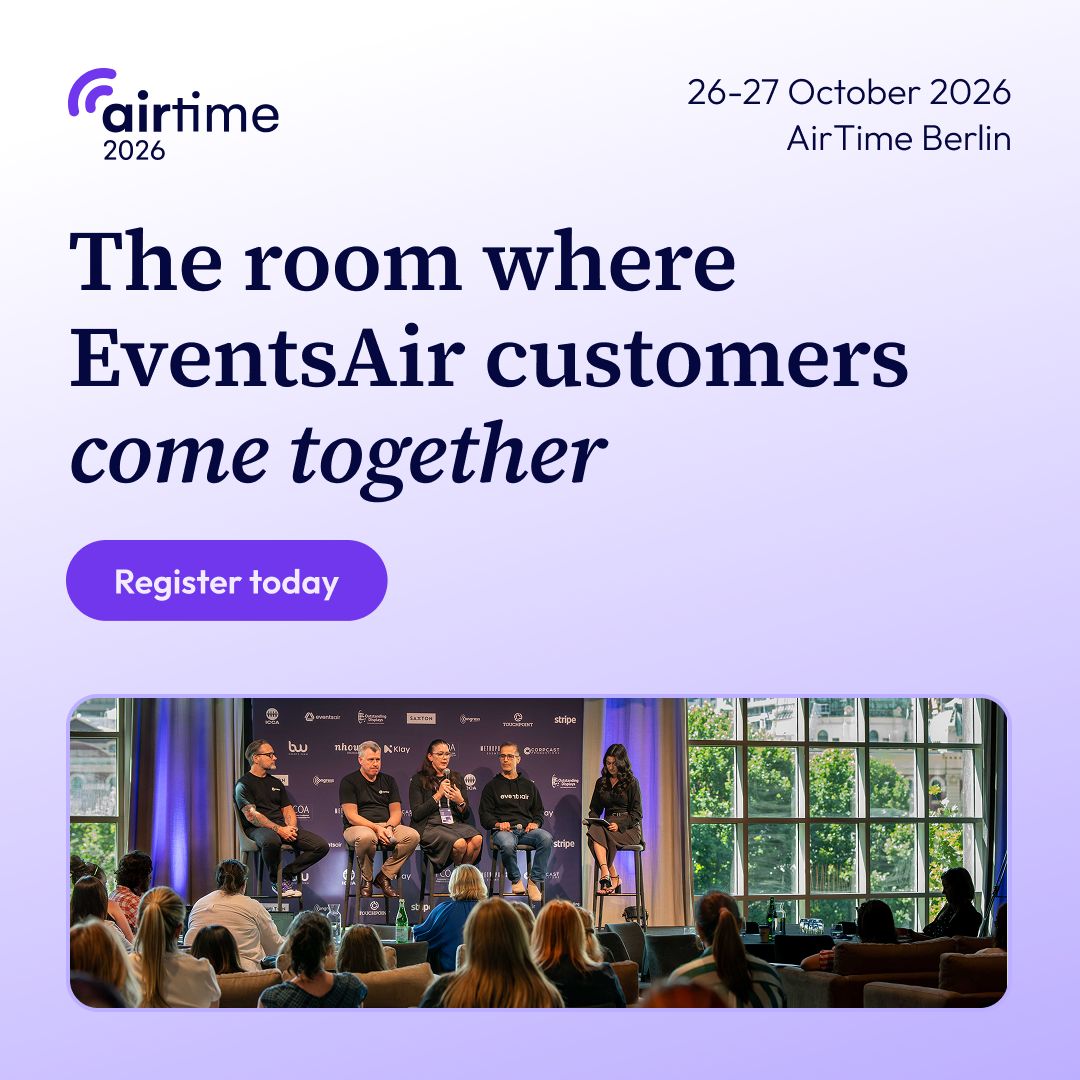 EventsAir ad