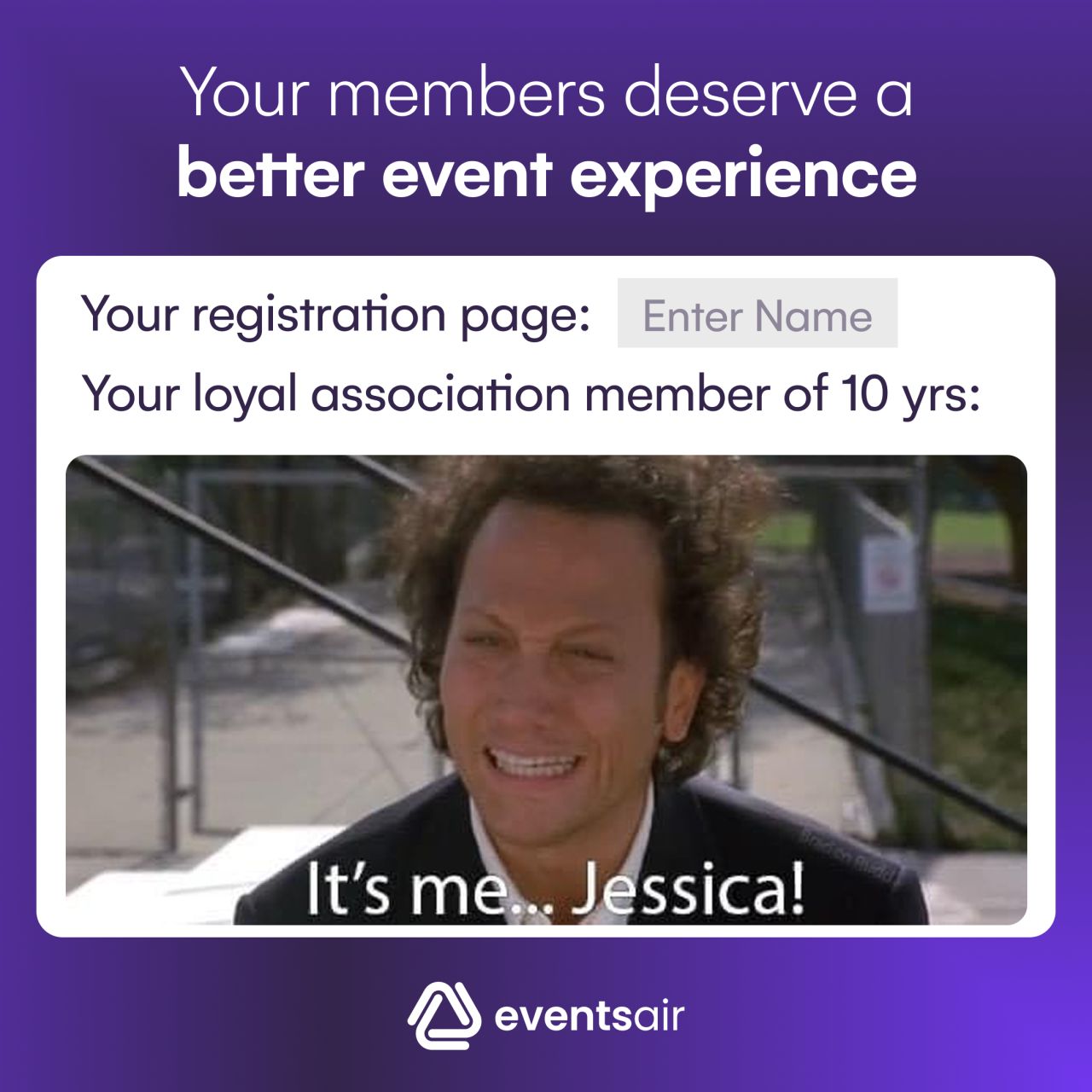EventsAir ad