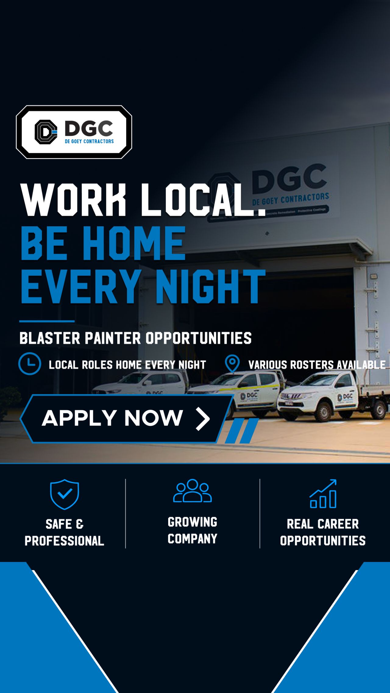 De Goey Contractors ad
