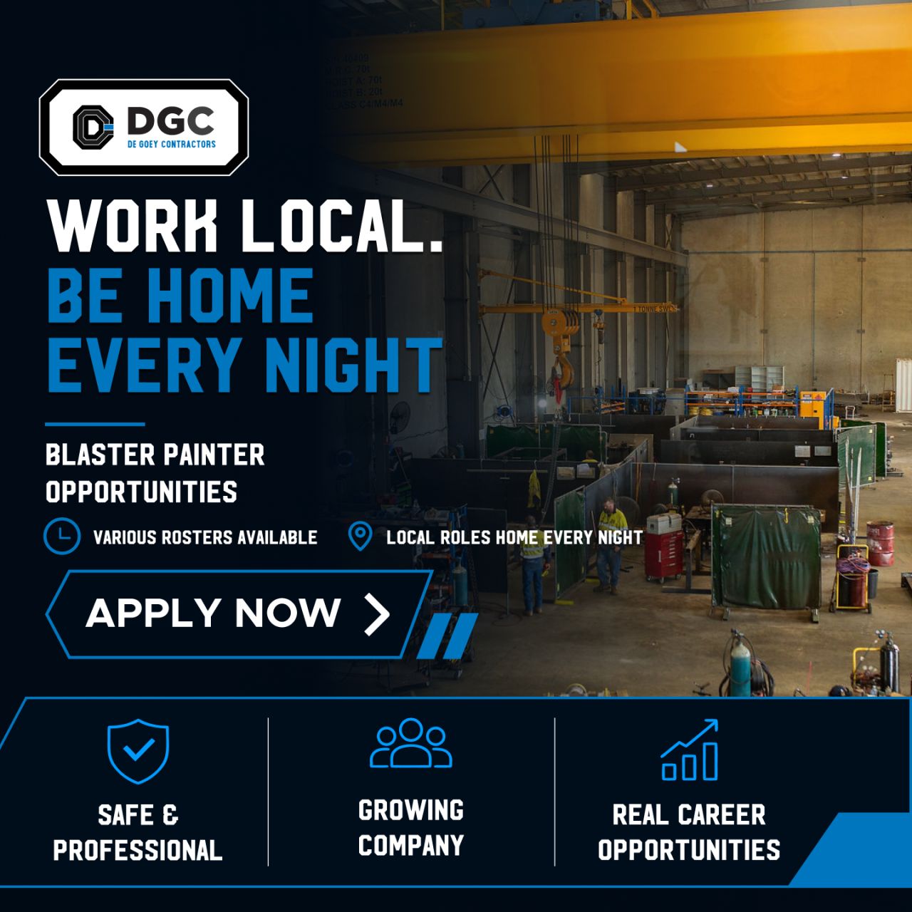 De Goey Contractors ad