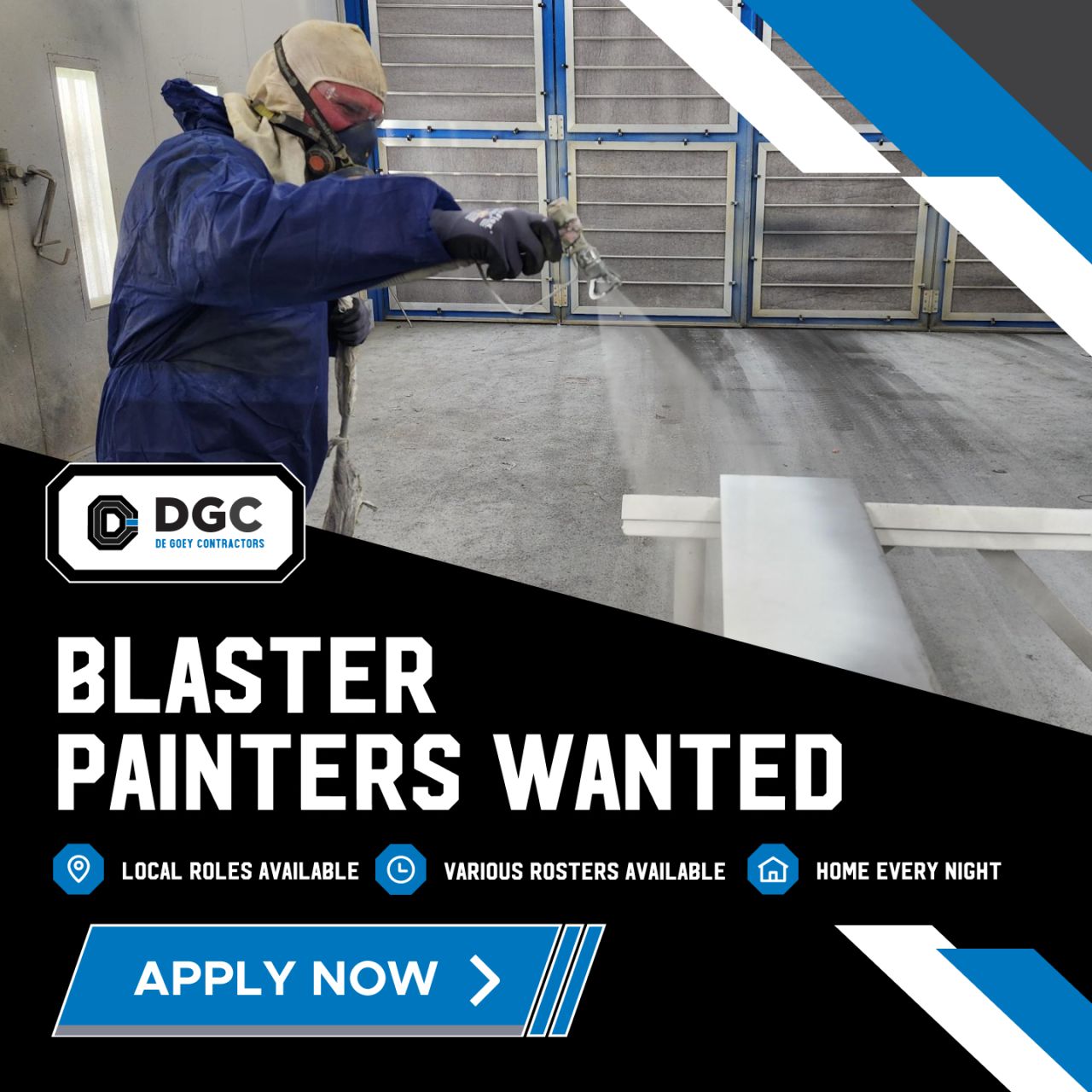 De Goey Contractors ad