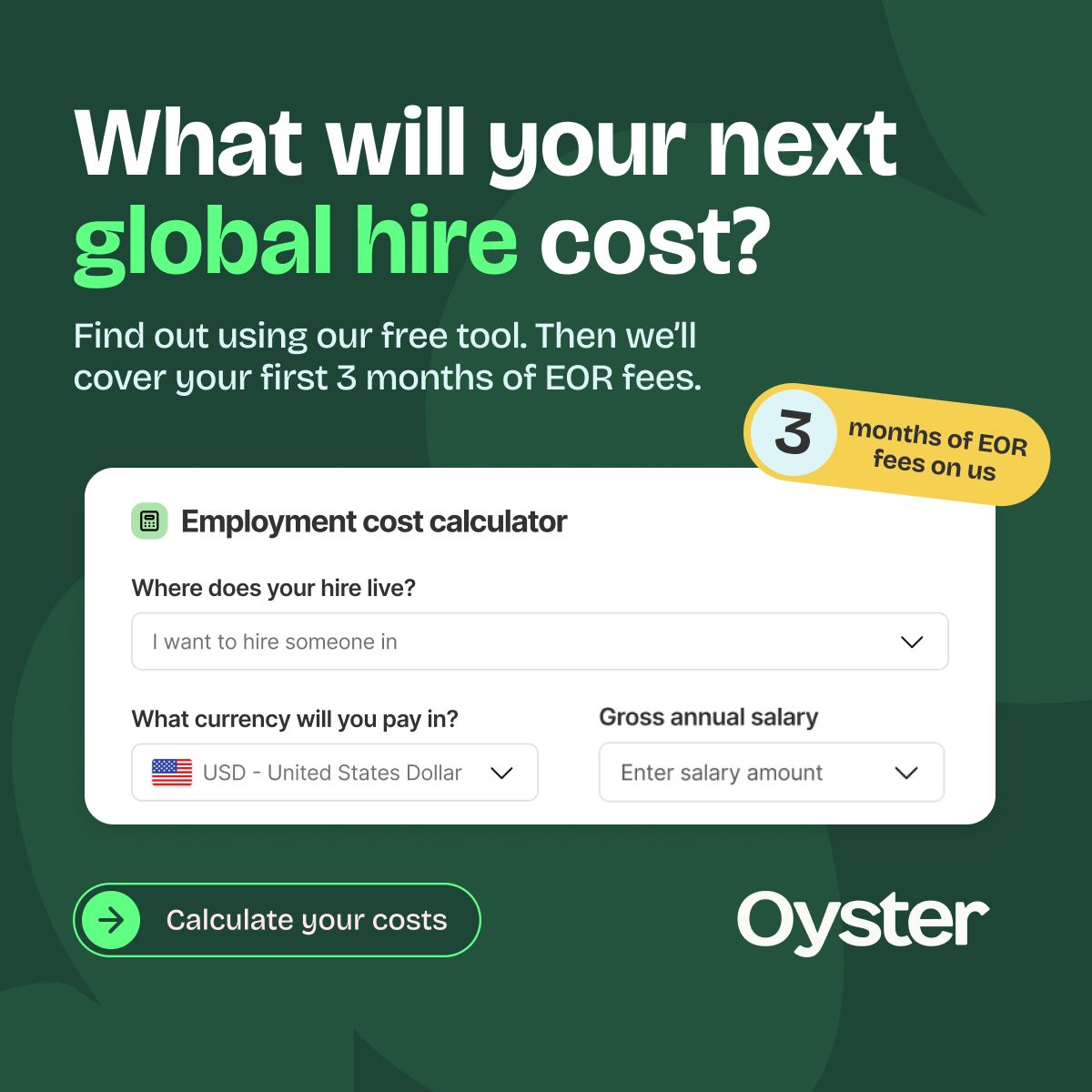 Oyster® ad