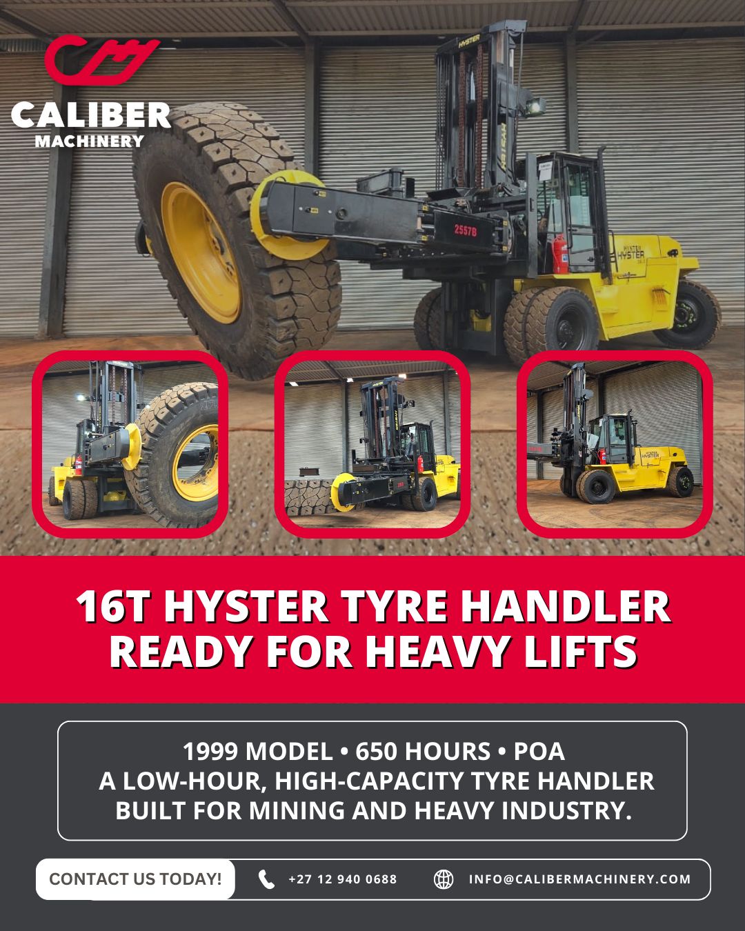 Caliber Machinery ad
